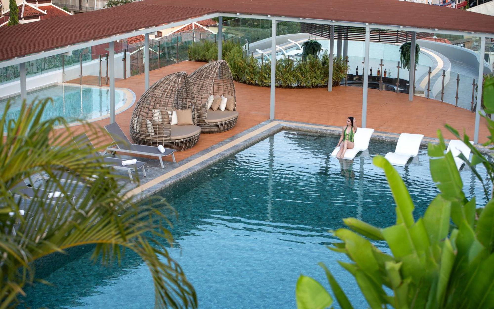 Koulen Central Hotel Siem Reap Exterior foto